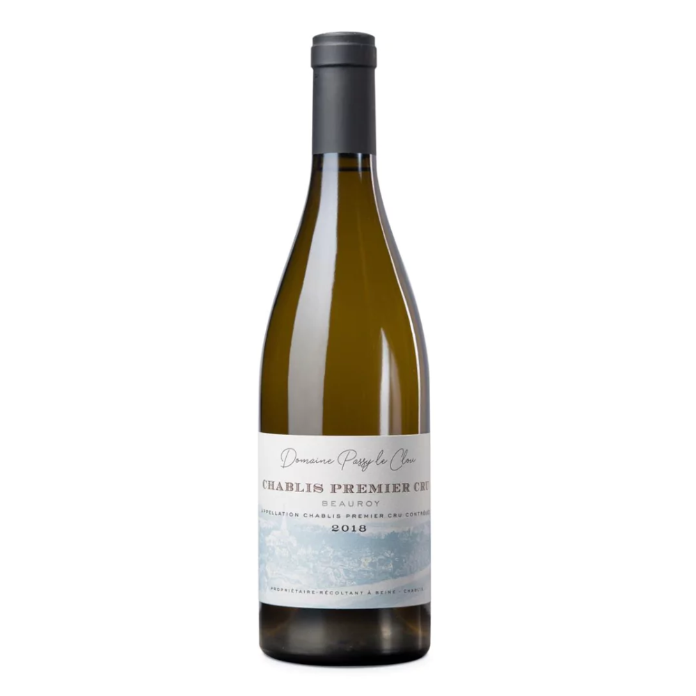 Wino Chablis 1er Cru 2019 Passy Le Clou AOP 13% białe wytrawne 750 ml