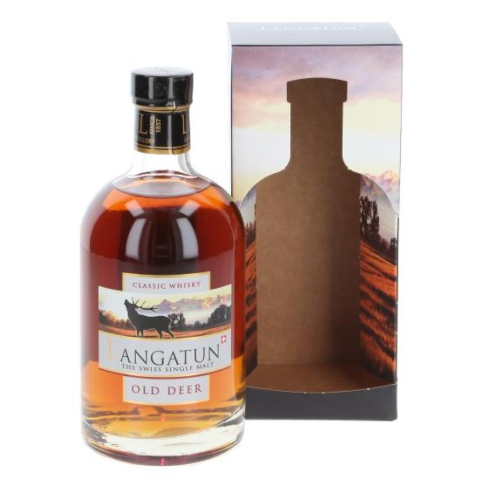 Whisky Langatun Old Deer 46% 500 ml kartonik