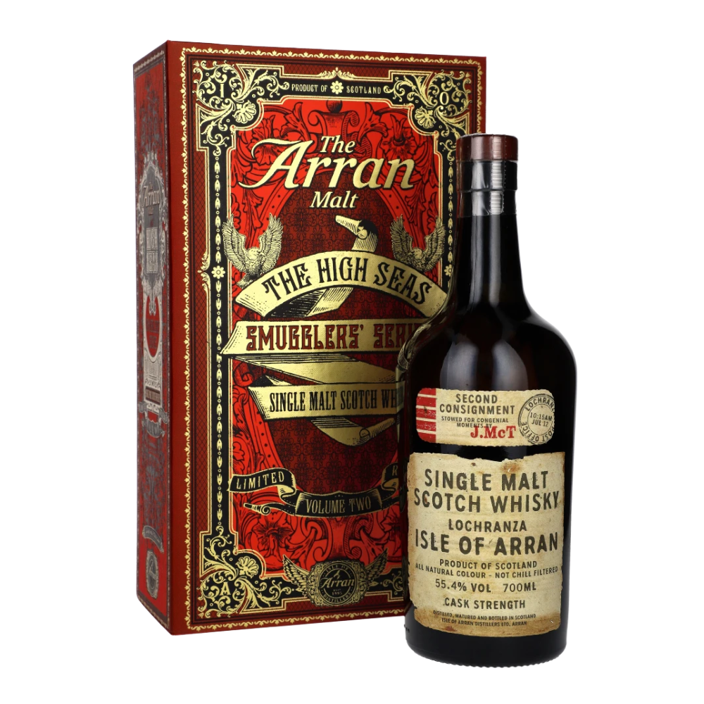 Whisky Arran The High Seas he High Seas 55,4% 700 ml Gift Box