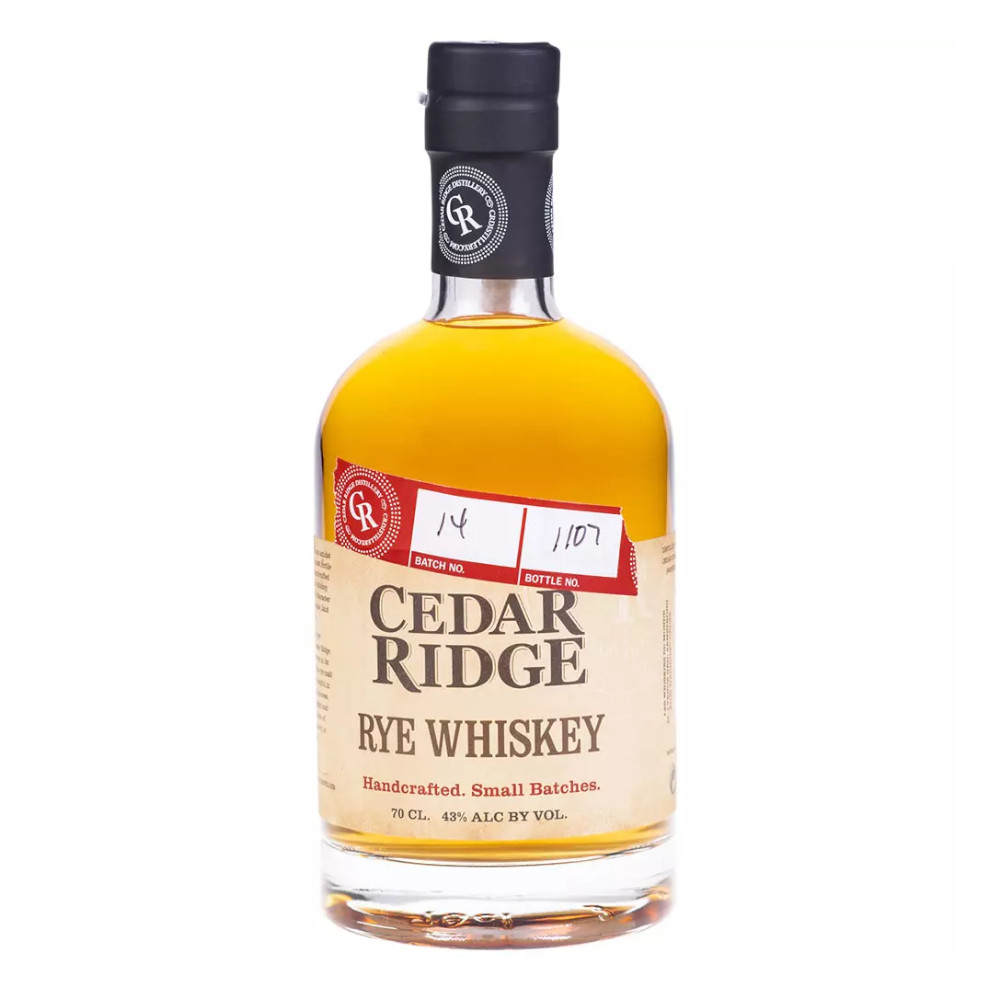 Whisky Cedar Ridge Rye 43% 700 ml