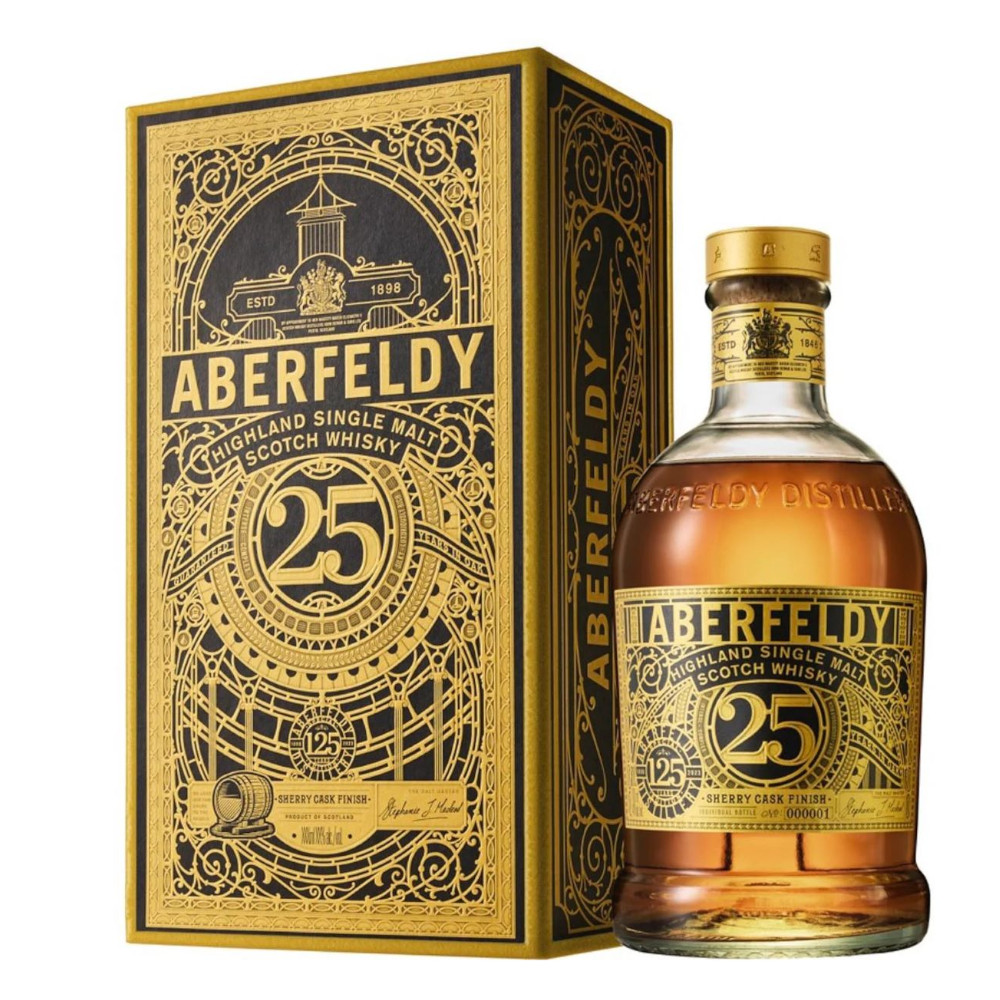 Whisky Aberfeldy 25Y 46% 700 ml kartonik