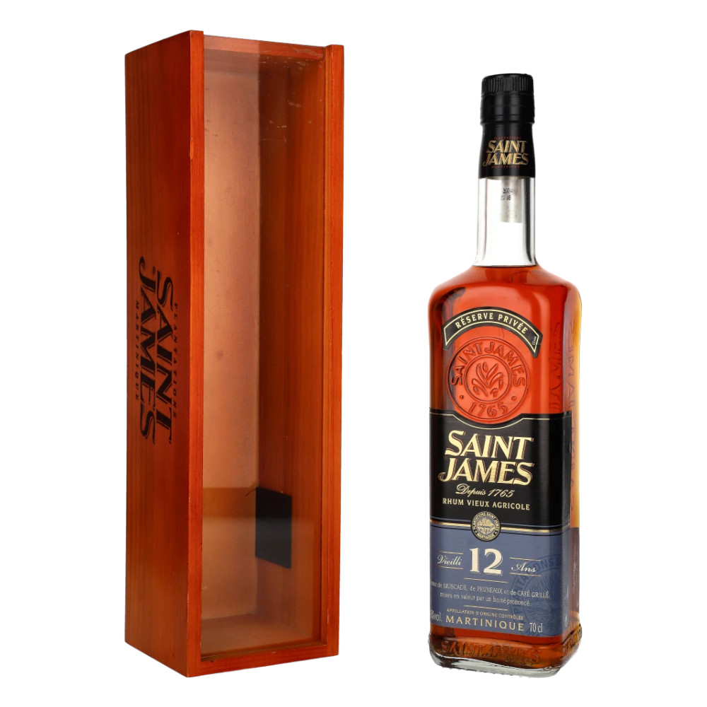 Rum Agricole Saint James 12YO Anos 43% 700 ml pudełko