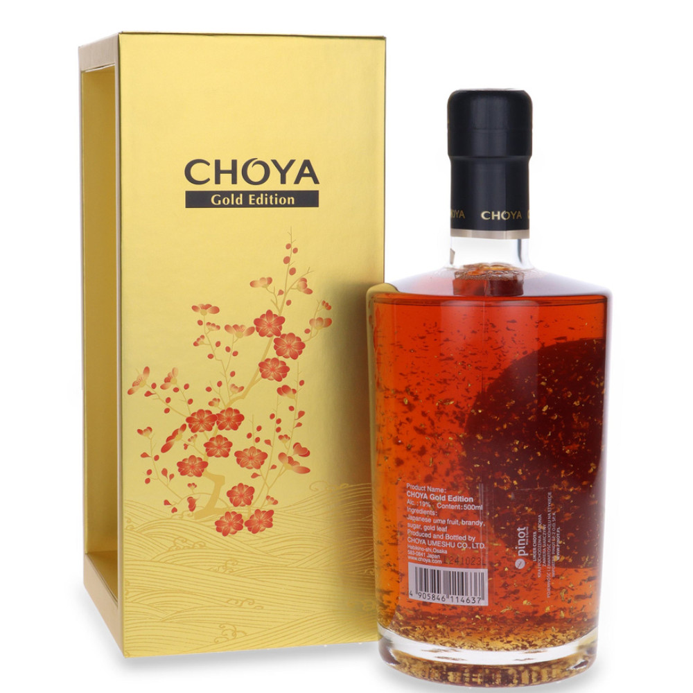 Likier The Choya Gold Edition 19% 500 ml kartonik