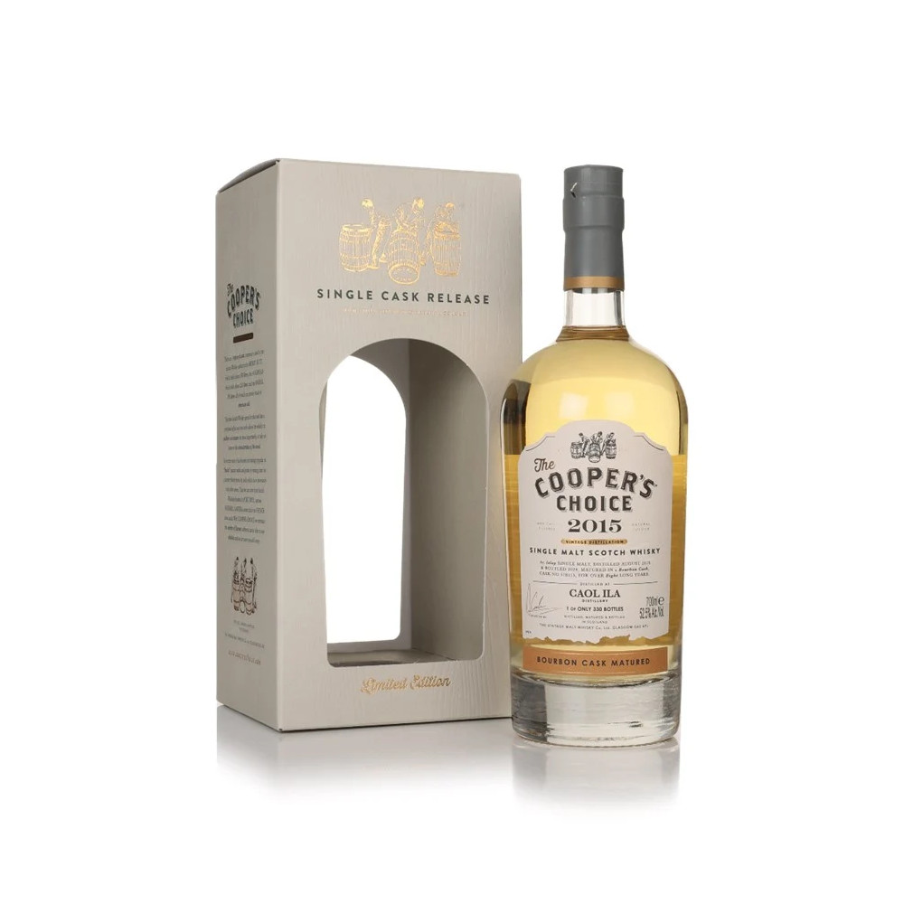 Whisky Cooper's Choice Caol Ila 2015 8YO 52,5% 700 ml
