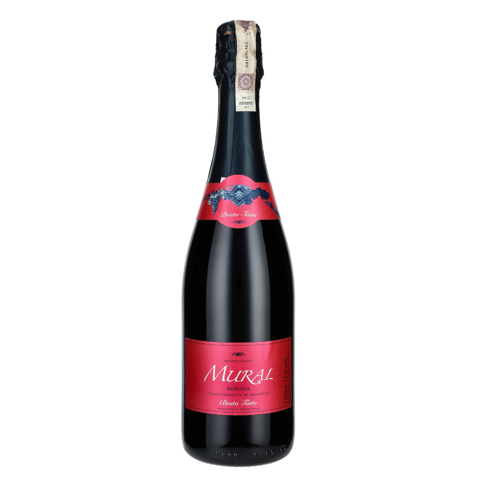 Wino musujące Mural Reserva Brut Tinto 12% czerwone wytrawne 750 ml