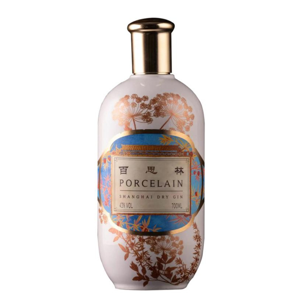 Gin Porcelain Shanghai Dry Gin 43% 700 ml