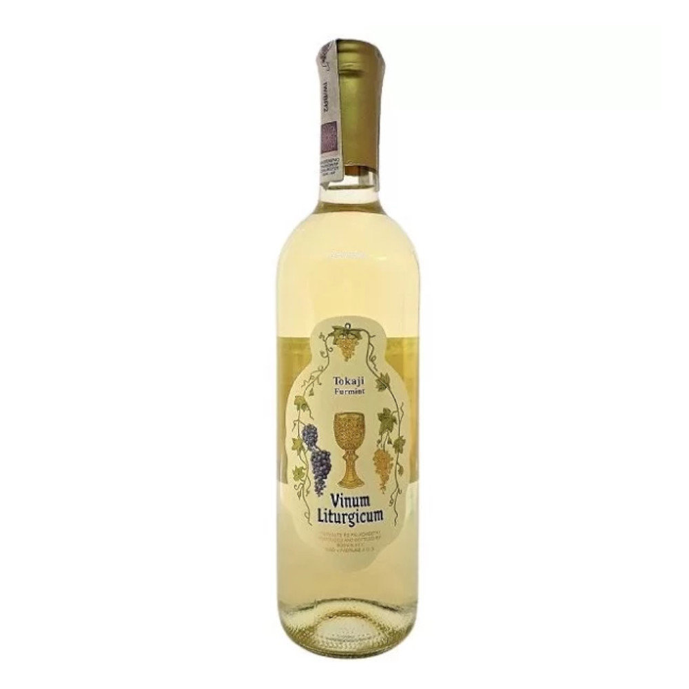 Wino Bodvin Vinum Liturgicum Tokaji  12% białe półsłodkie 750 ml