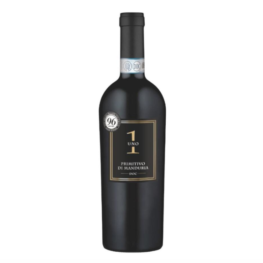 Wino Primitivo Di Manduria Uno 1 czerwone wytrawne 13,5% 750 ml