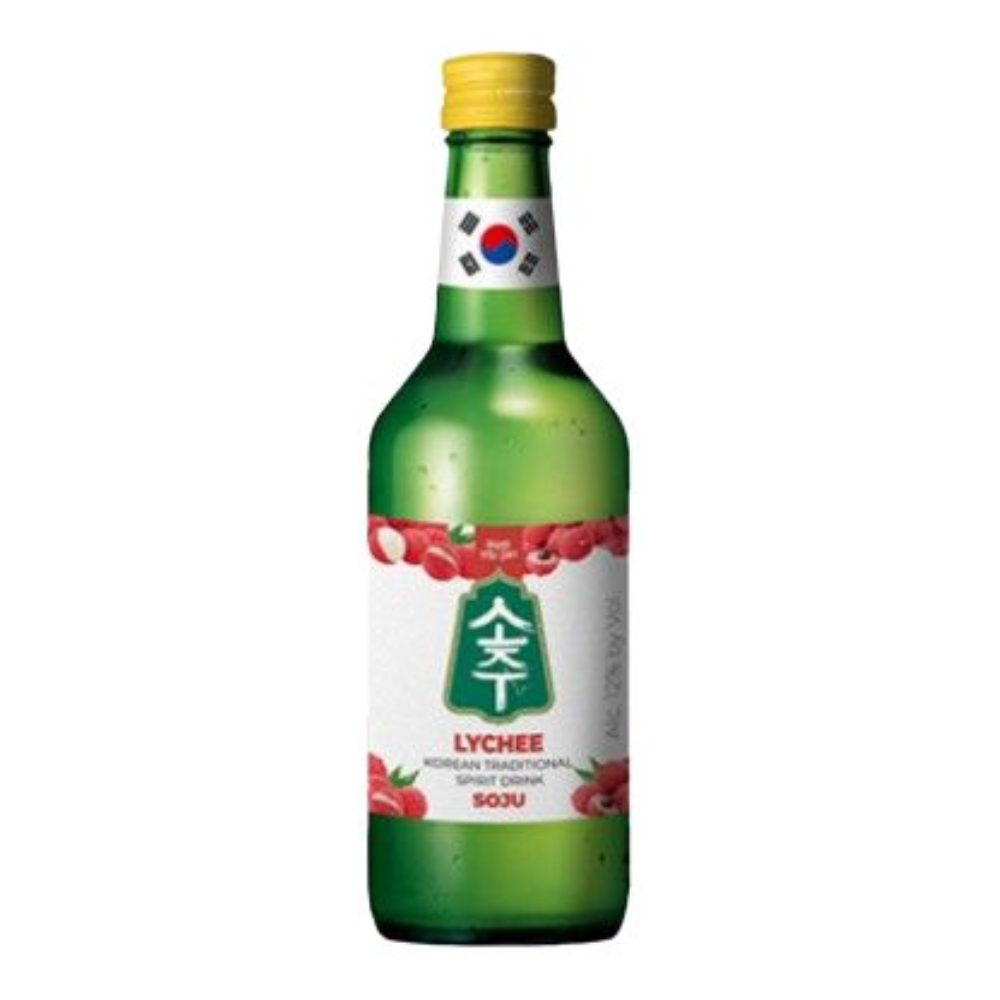 Soju Jjan Lychee 12% 350 ml
