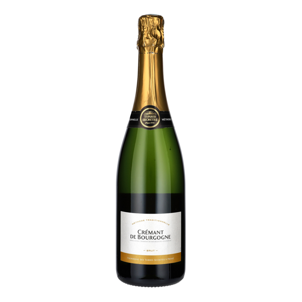 Wino musujące Cremant De Bourgogne Brut 12% białe wytrawne 750 ml
