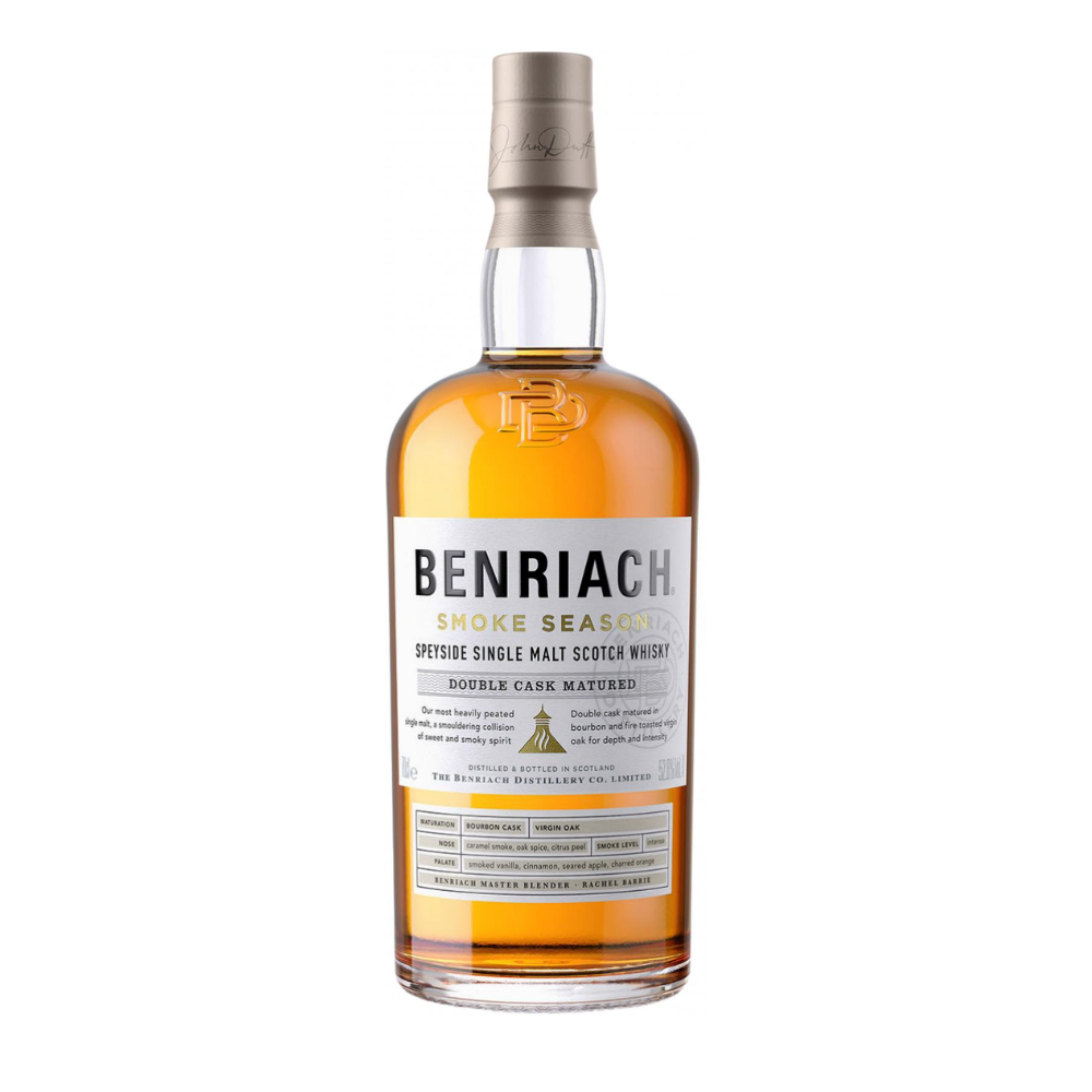 Whisky Benriach Smokey Season 52,8% 700 ml Gift Box