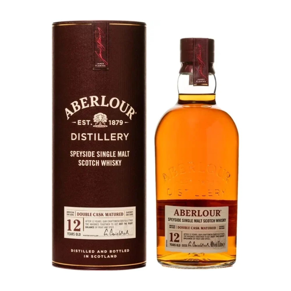 Whisky Aberlour 12 YO Double Cask 40% 1000 ml  Gift Box