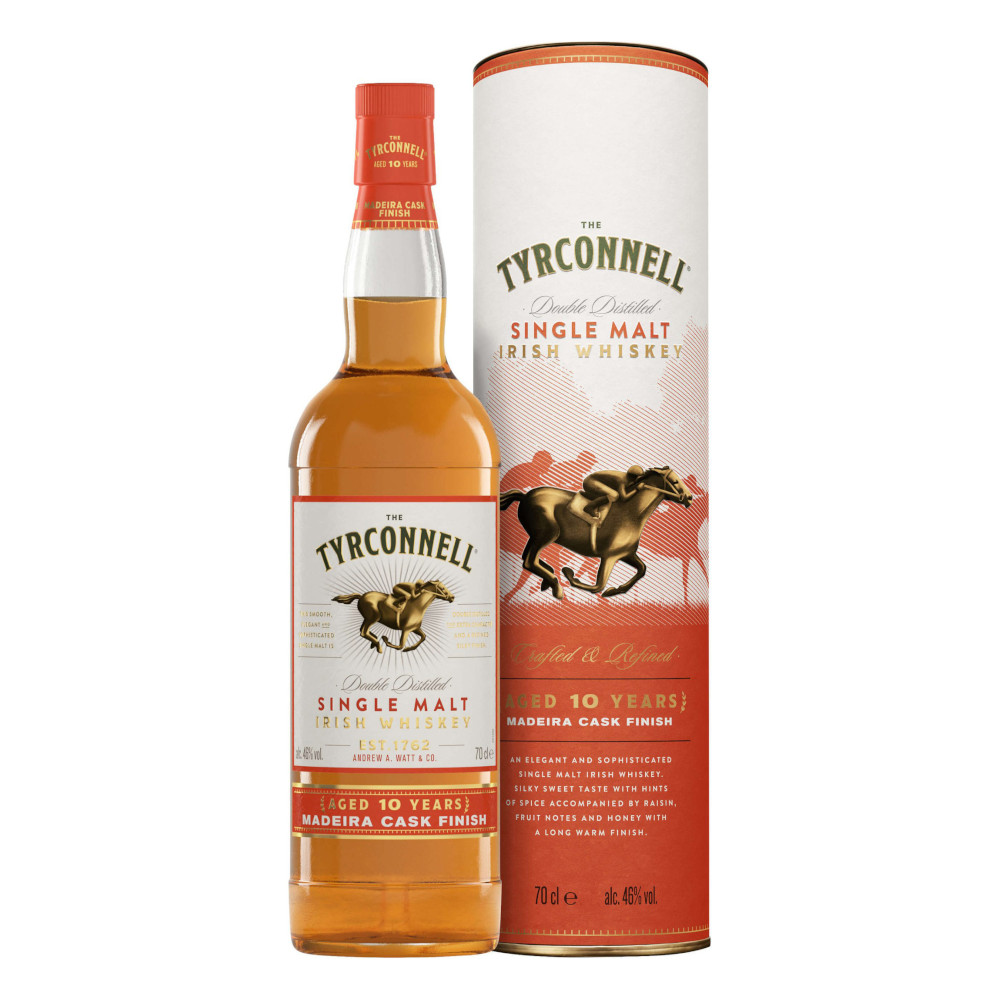 Whisky Tyrconnell 10 YO Madeira Irish 46% 700 ml tuba