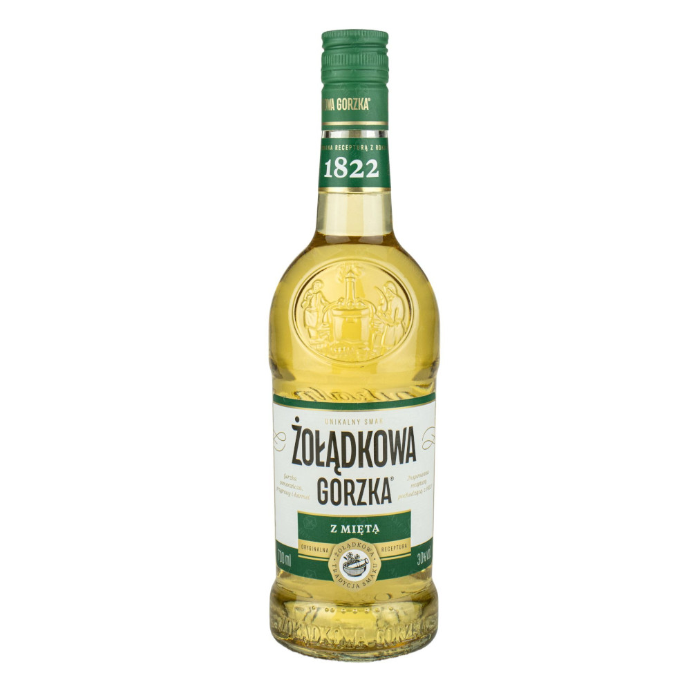 Żołądkowa Gorzka z Miętą 34% 700 ml