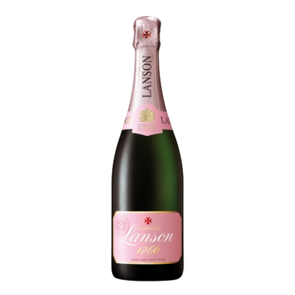 Szampan Lanson Rose Label 12,5% różowe wytrawne 750 ml