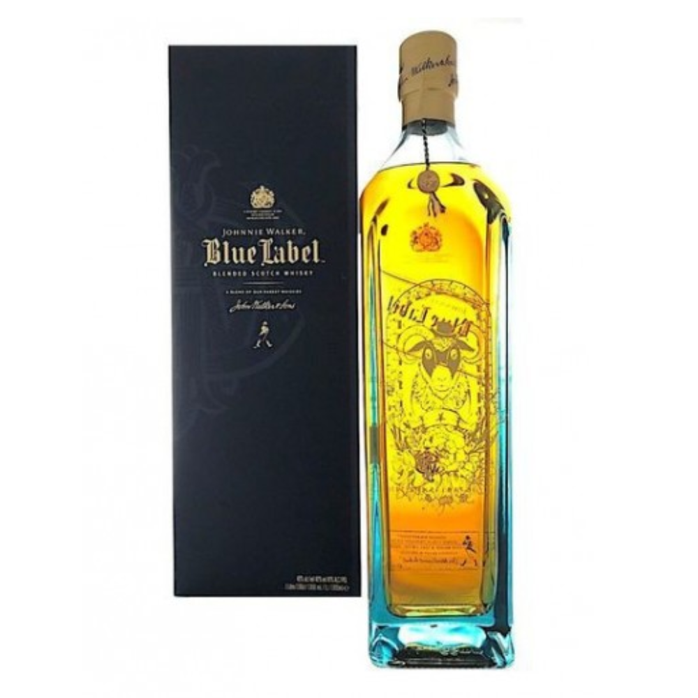 Whisky Johnnie Walker Blue Zodiac Goat 40% 1000 ml kartonik