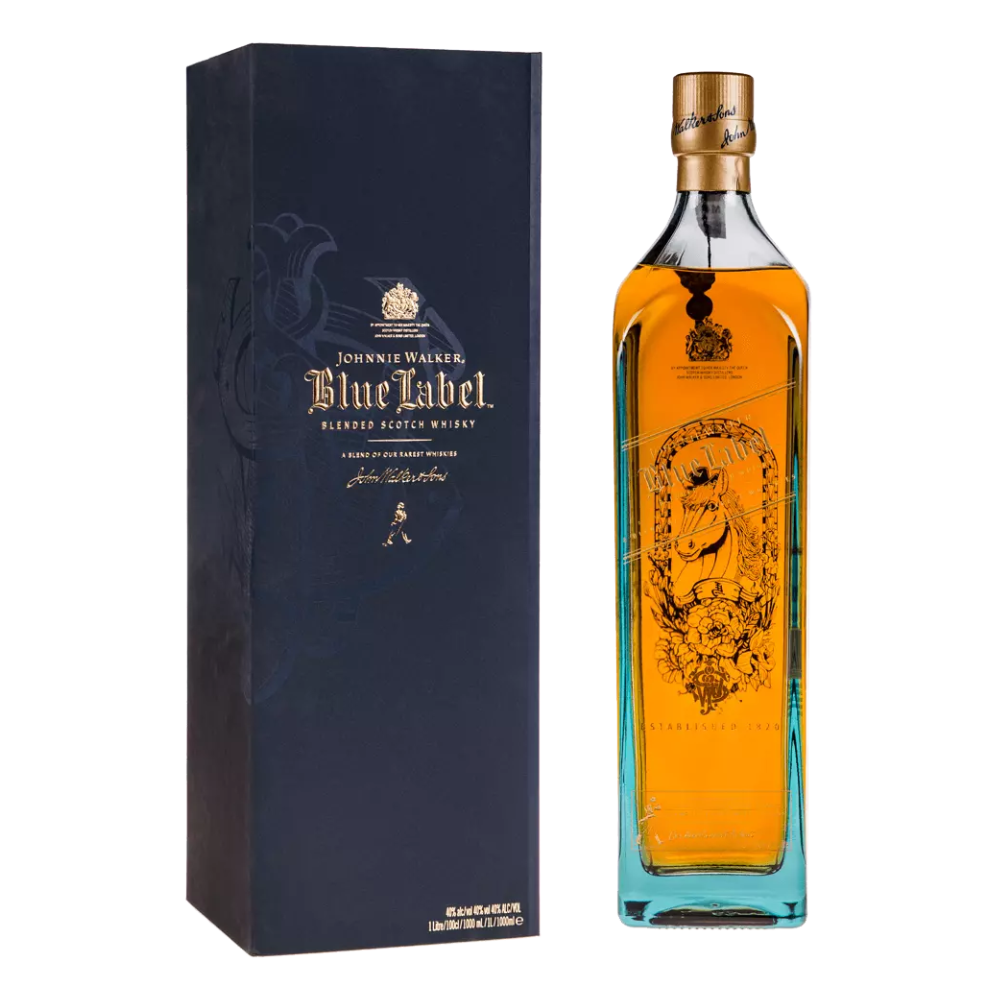 Whisky Johnnie Walker Blue Zodiac Rabbit 40% 1000 ml kartonik