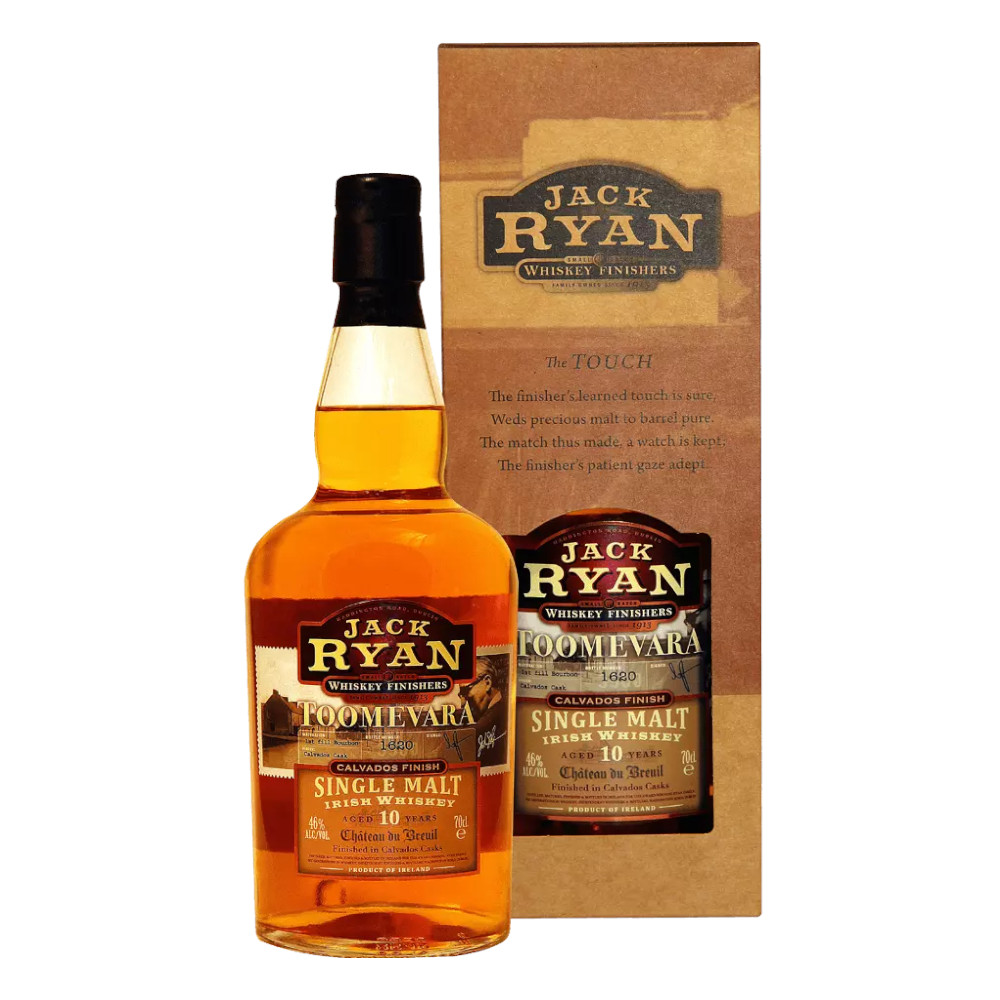 Whisky Jack Ryan 10 YO Toomevara Irish 46% 700 ml kartonik