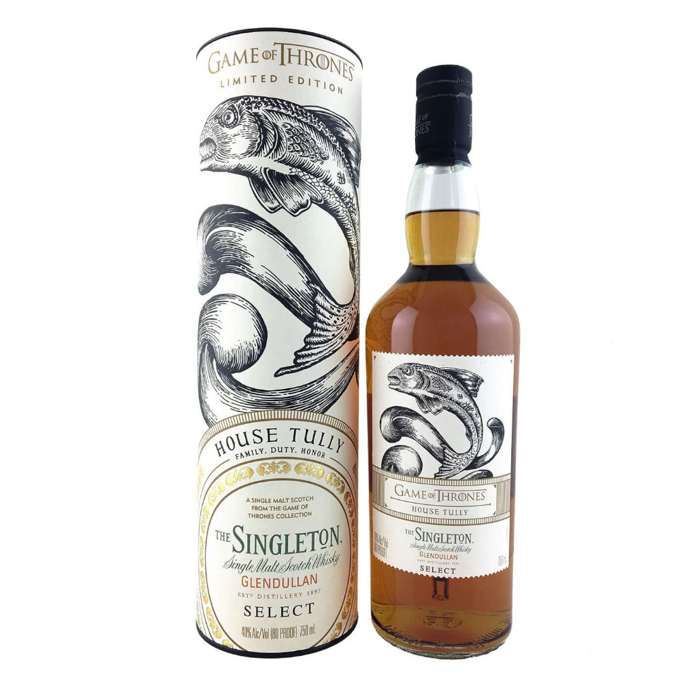Whisky Singleton of Glendullan Game Of Thrones House Tully 40% 700 ml tuba