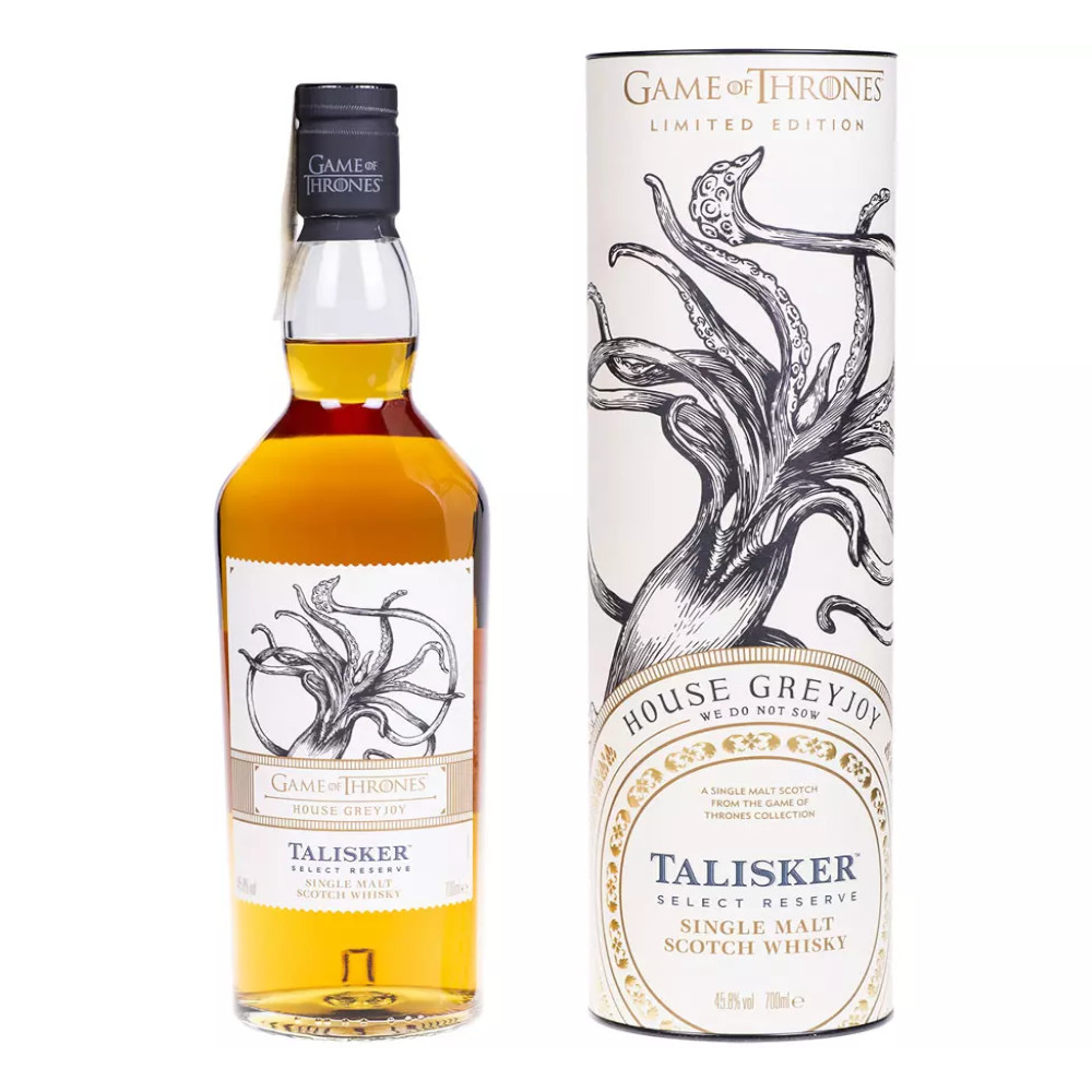 Whisky Game Of Thrones Talisker Select Reserve House Greyjoy 45,8% 700 ml tuba