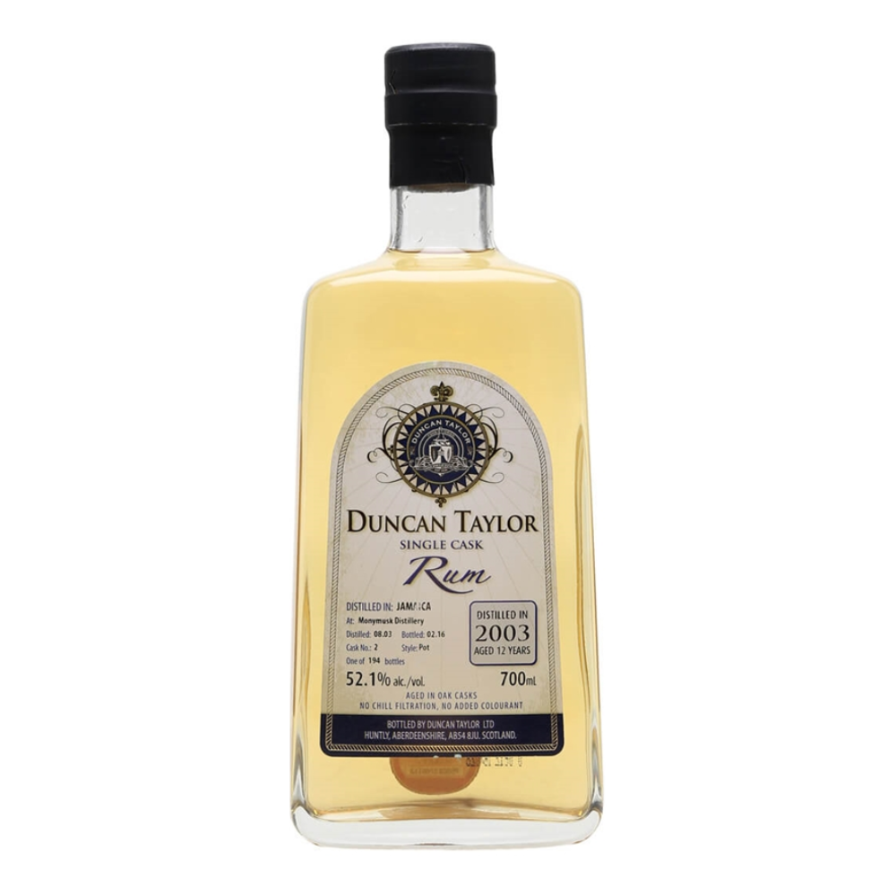 Rum Duncan Taylor 2003 Jamaica Monymusk 12YO 52,1%