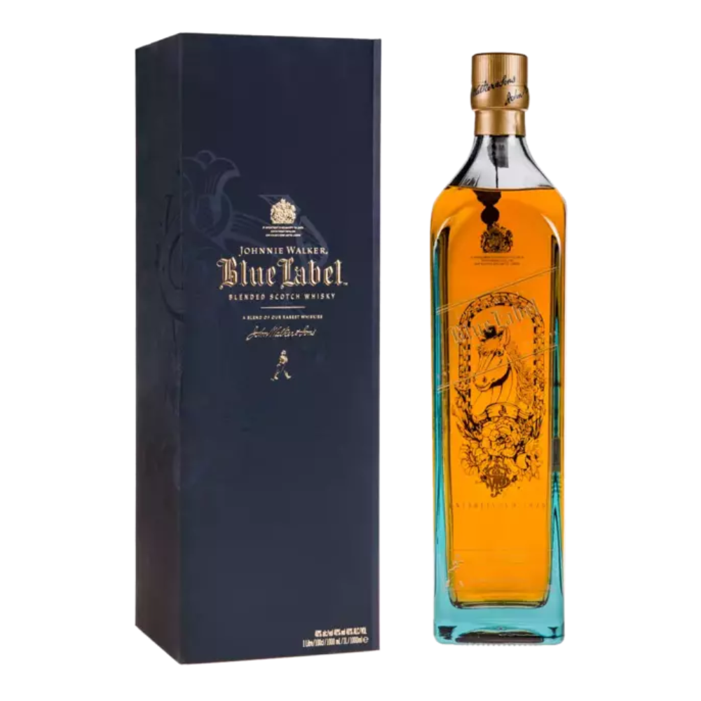 Whisky Johnnie Walker Blue Zodiac Monkey 40% 1000 ml kartonik