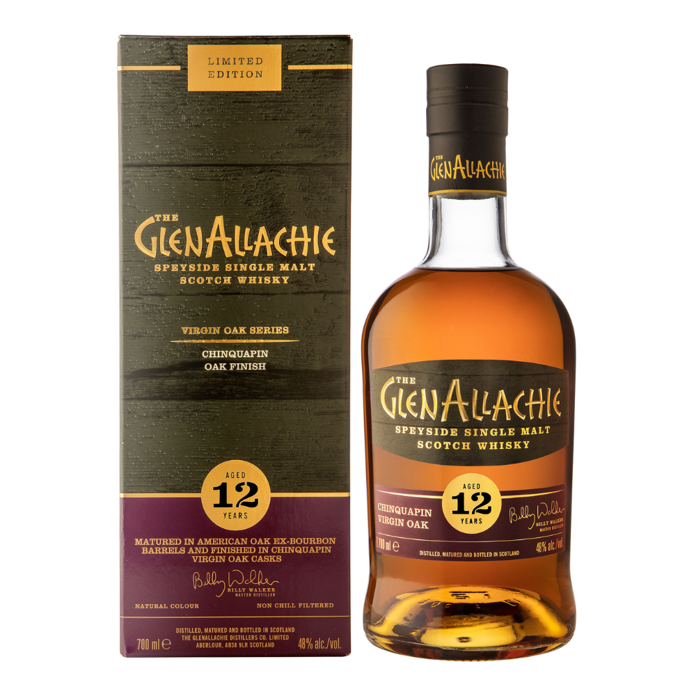 Whisky GlenAllachie 12YO Chinquapin Oak 48% 700 ml