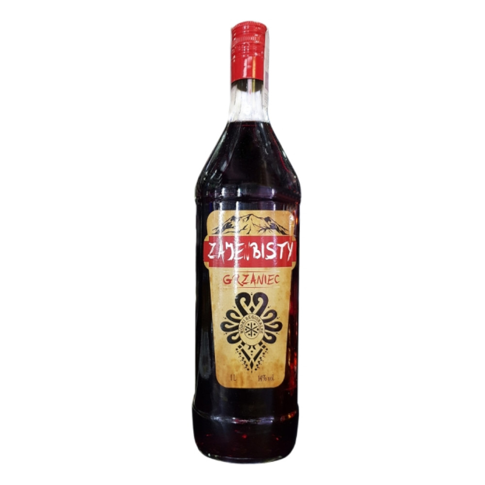Wino Zajenbisty Grzaniec 14% czerwone słodkie  750 ml