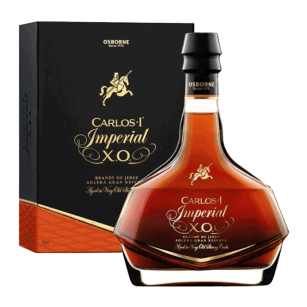 Brandy Carlos I Brandy Imperial XO Solera Gran Reserva 40% 700 ml kartonik