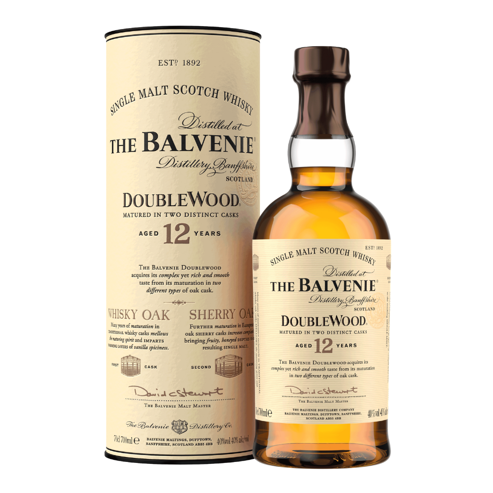 Whisky The Balvenie 12YO Double Wood 40% 700 ml Tuba
