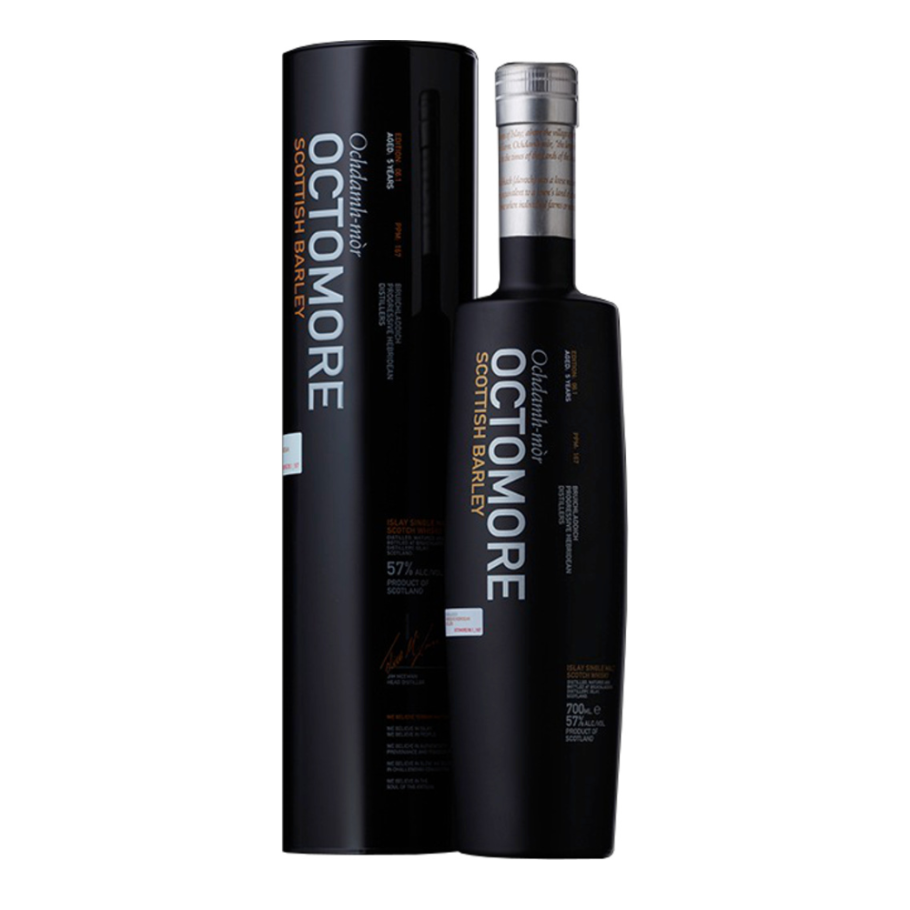 Whisky Octomore 6,1 Scottish Barley 57% 700 ml