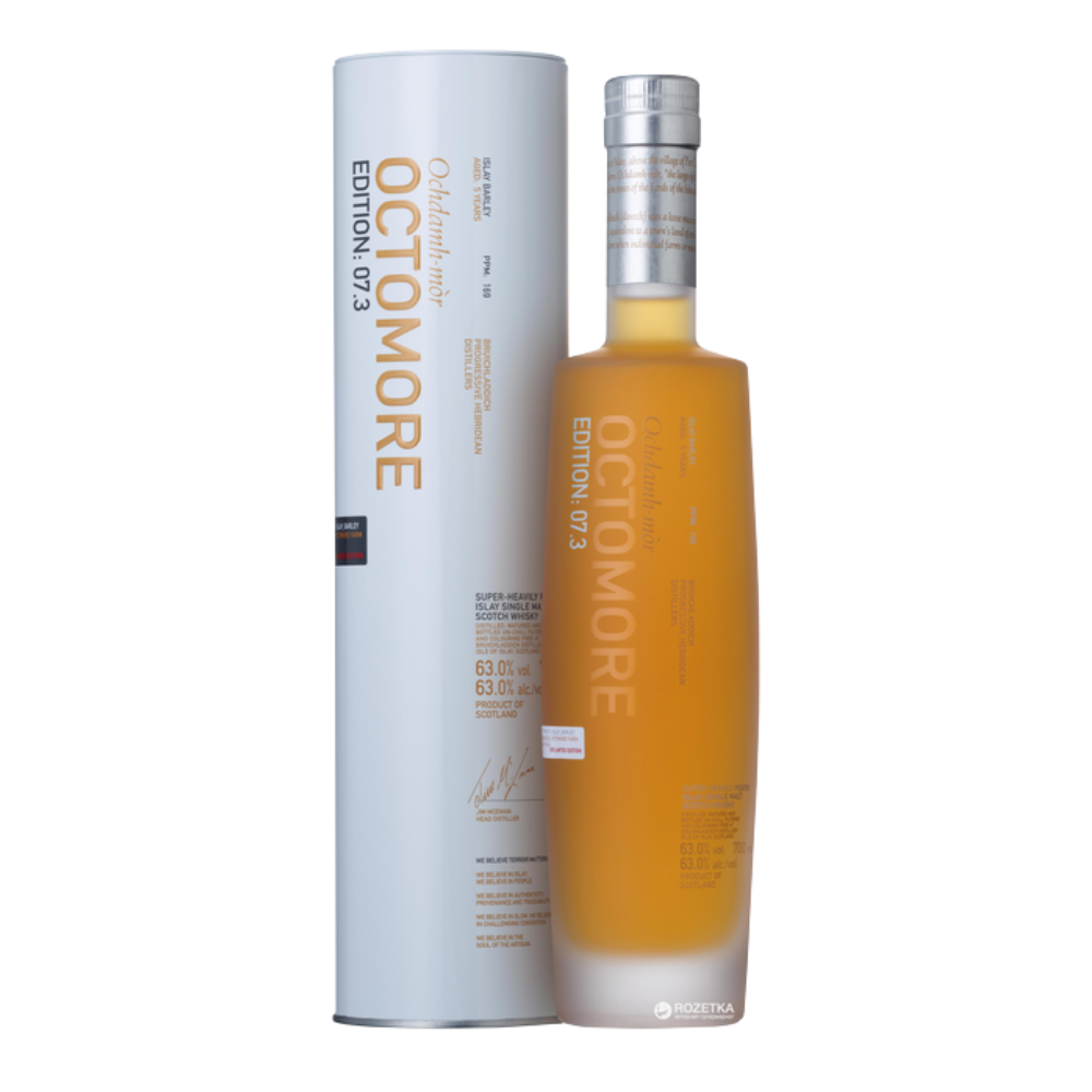 Whisky Octomore 7.3 63% 700 ml