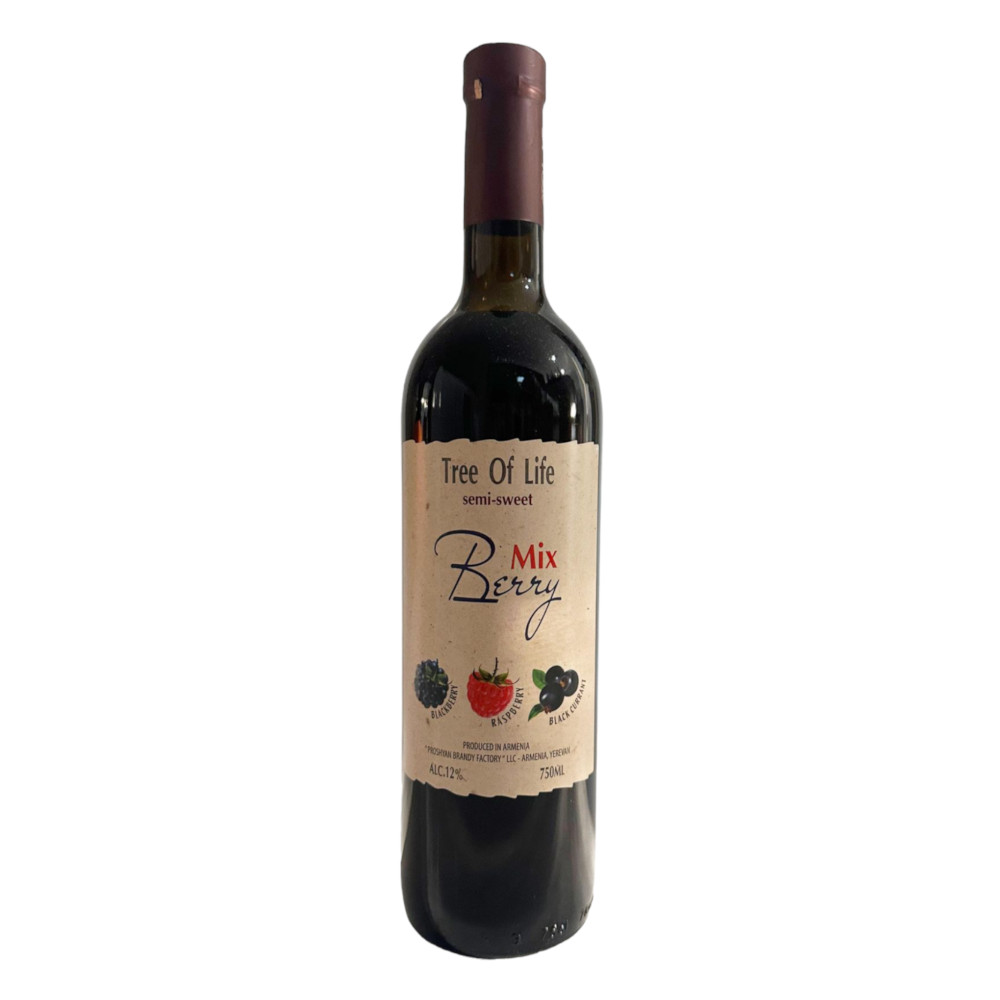 Wino Tree of Life Mixed Berry Semi-Sweet 12% czerwone półsłodkie 750 ml