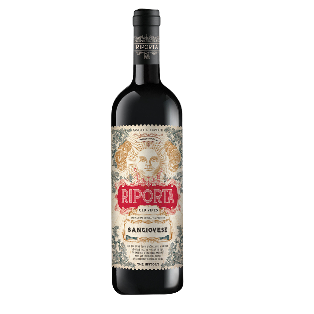 Wino Riporta Terre Di Chieti 2021 Sangiovese 15% czerwone wytrawne 750 ml
