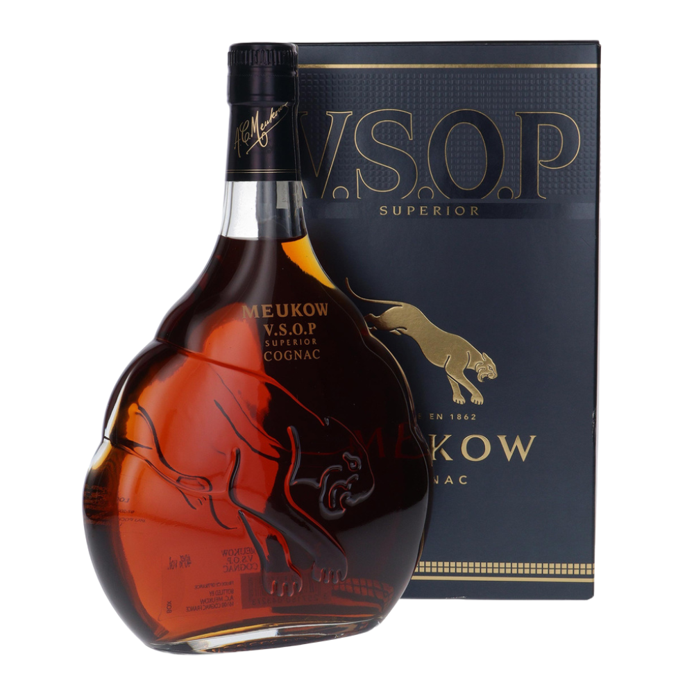 Koniak Meukow VSOP 40% 700 ml + kartonik