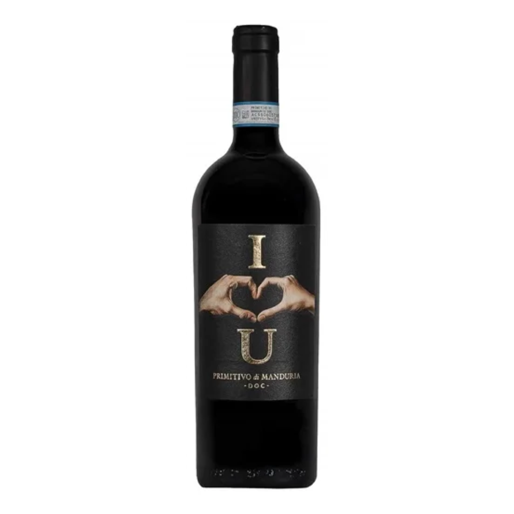 Wino I Love Primitivo Di Manduria DOC 2023 14% czerwone wytrawne 750 ml