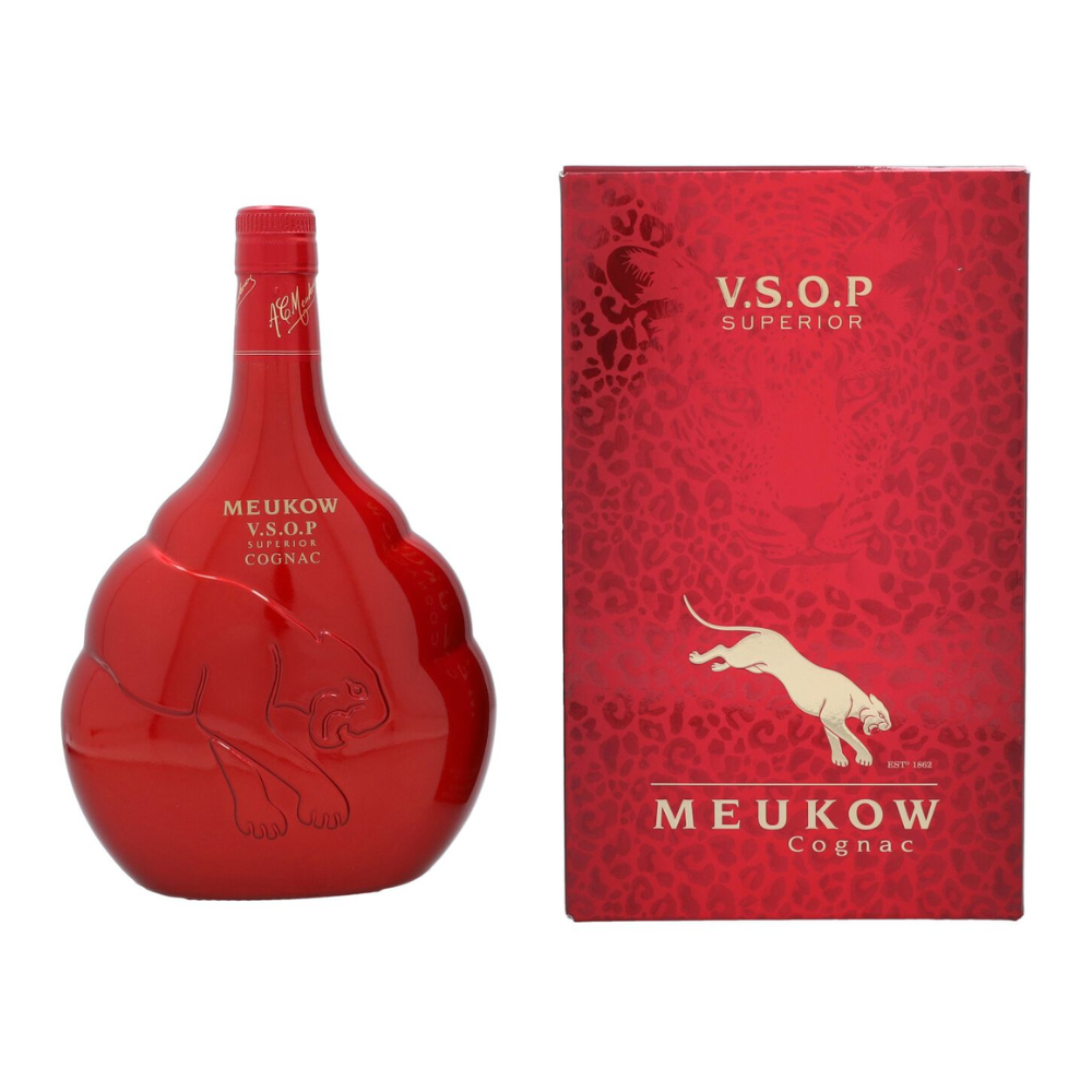 Koniak Meukow VSOP red 40% 700 ml + kartonik