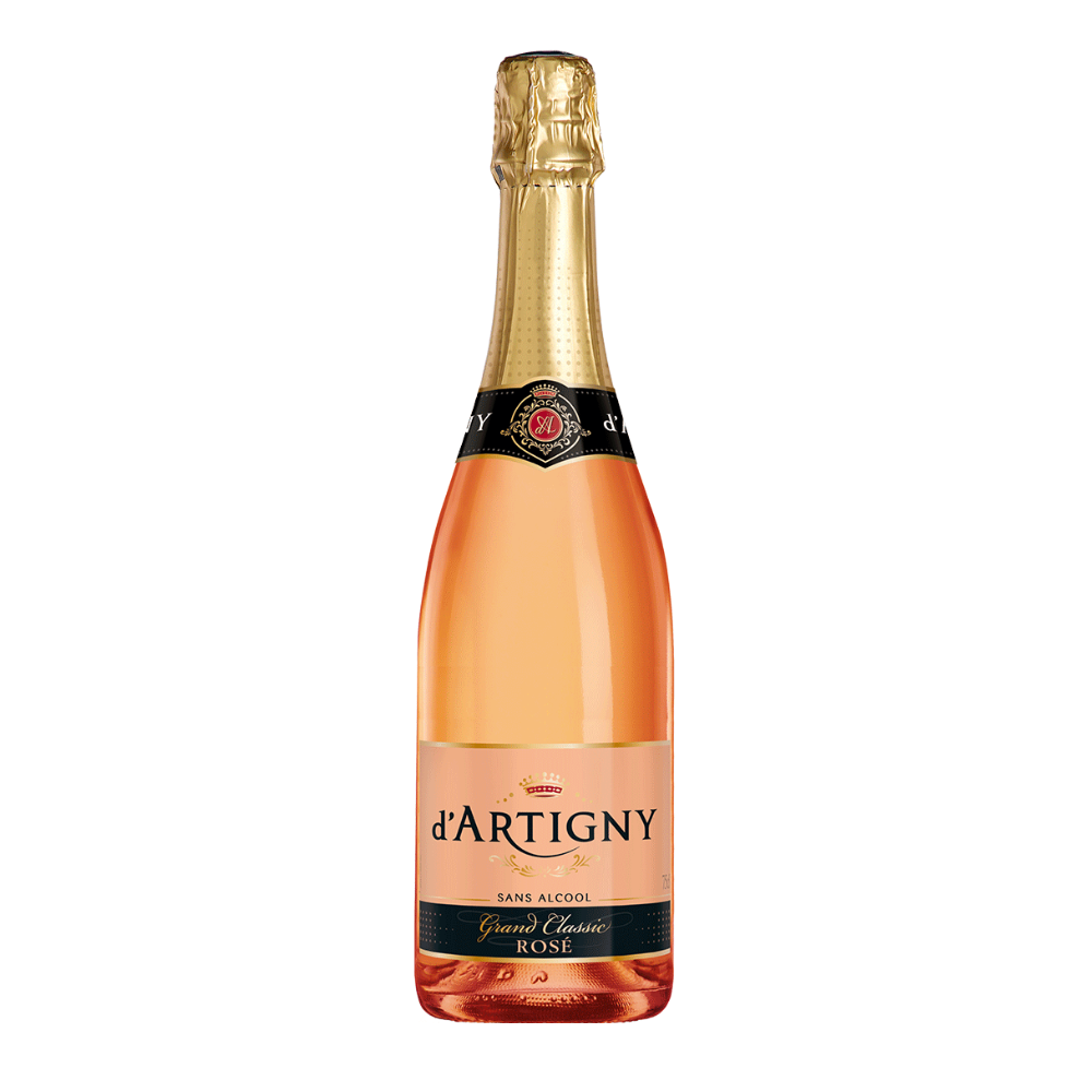 Wno D'Artigny Grand Classic Rose 0% różowe wytrawne 750 ml
