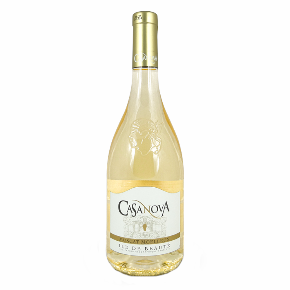 Wino Domaine Casanova Muscat Moelleux białe słodkie 750 ml