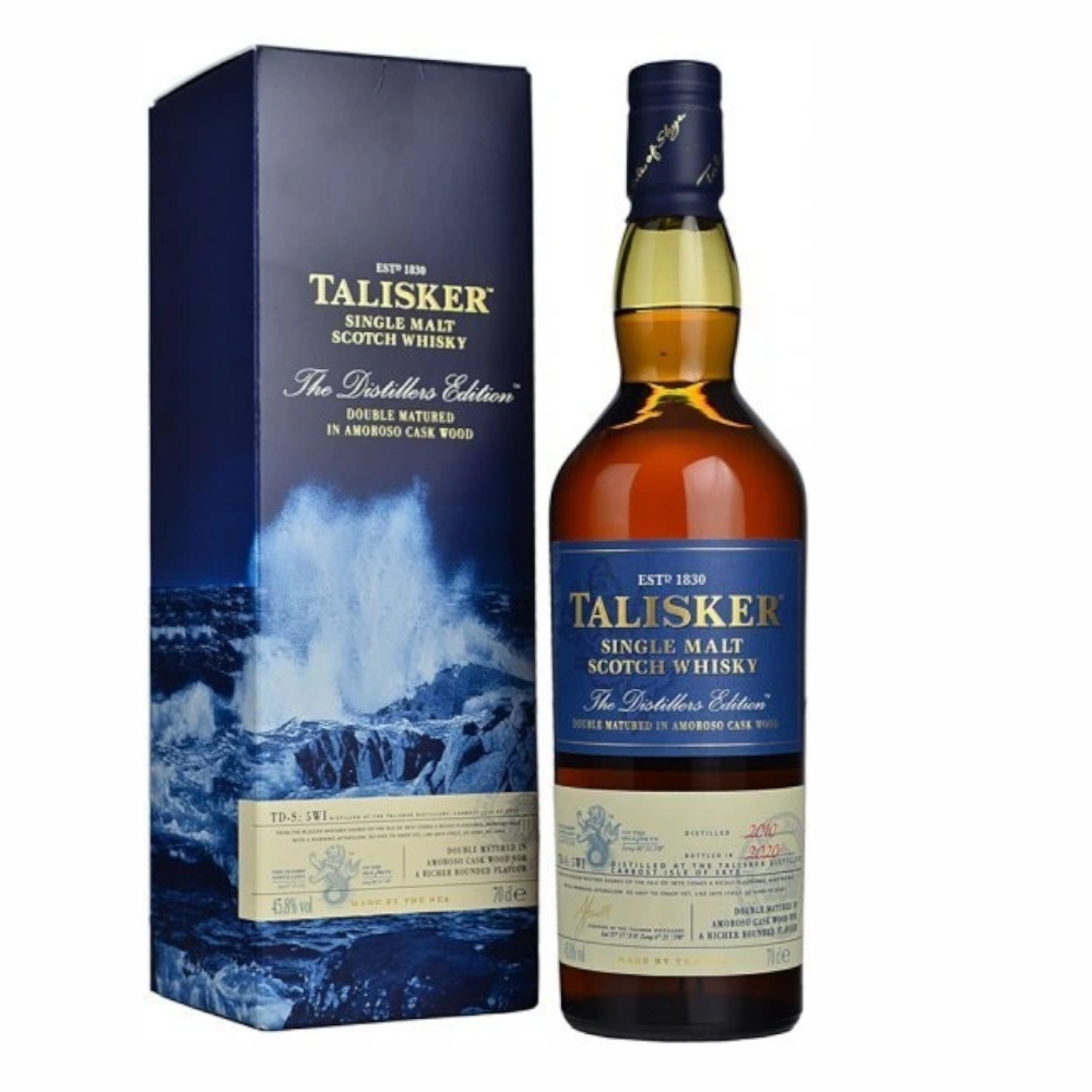 Whisky Talisker Distillers Edition 45,8% 700 ml kartonik
