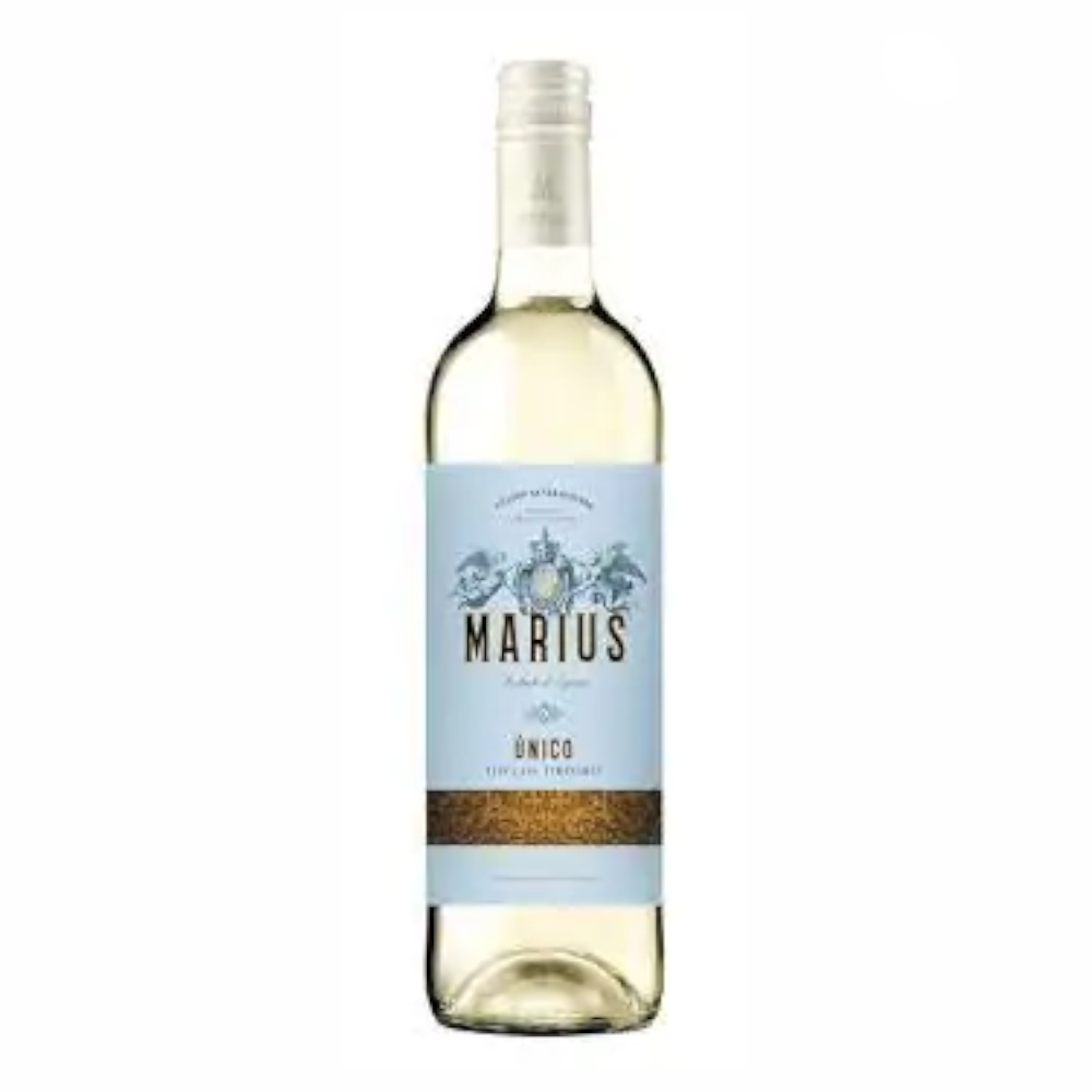 Wino Marius Unico White 2022 13% białe półwytrawne 750 ml