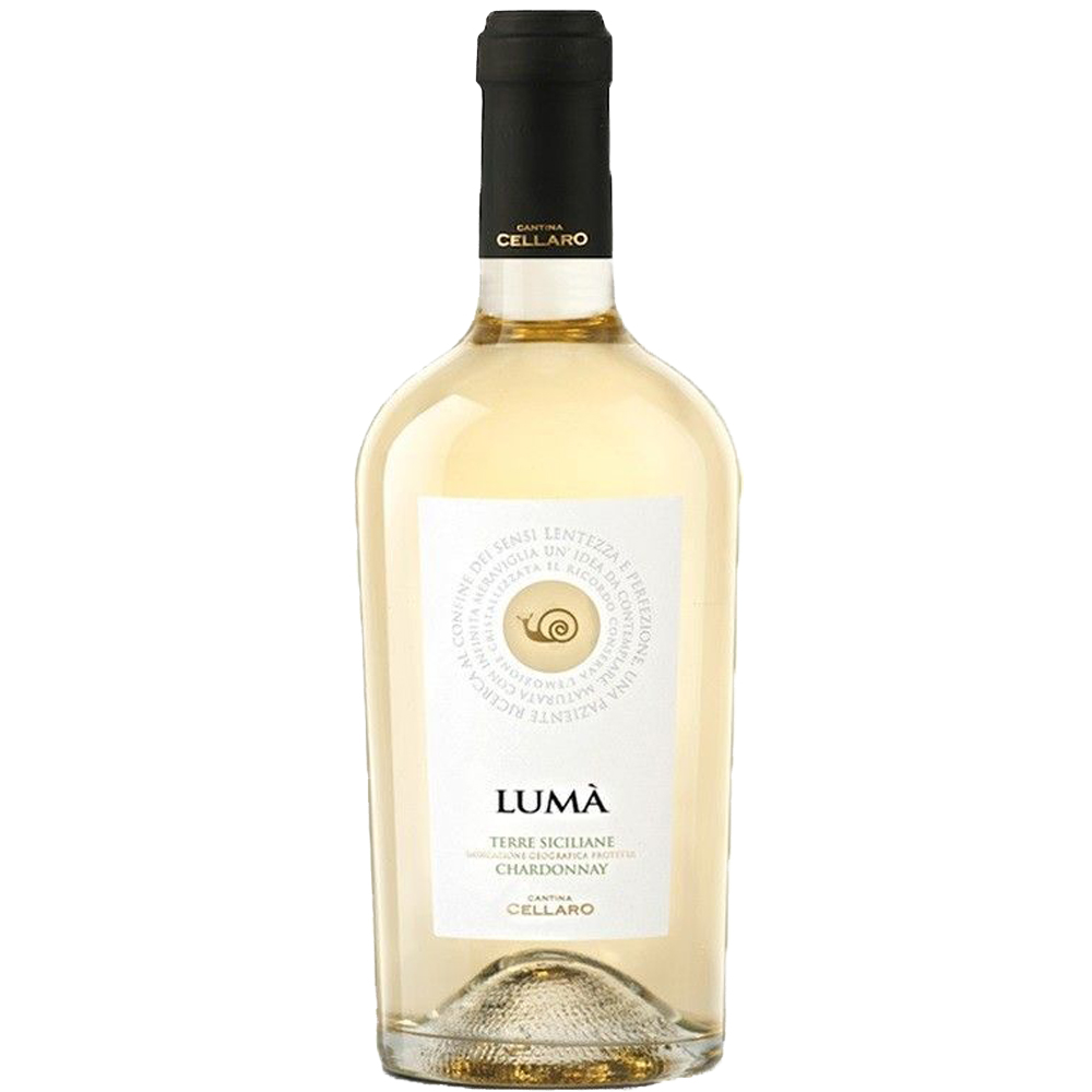 Wino Luma Chardonnay Igt Sicilia białe wytrawne 2021 13,5 % 750 ml