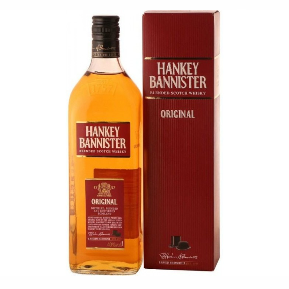 Whisky Hankey Bannister 40% 1000 ml kartonik