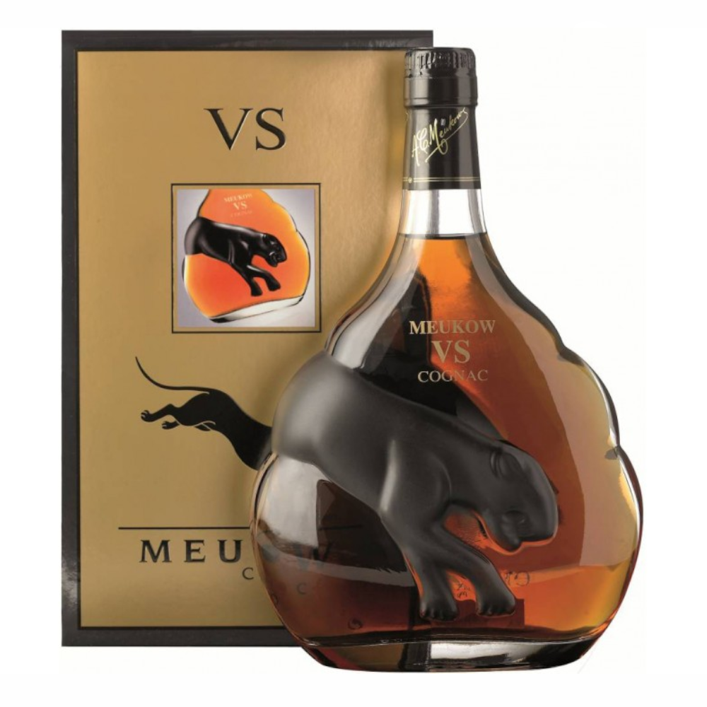 Koniak Meukow VS Black Panther 40% 700 ml kartonik