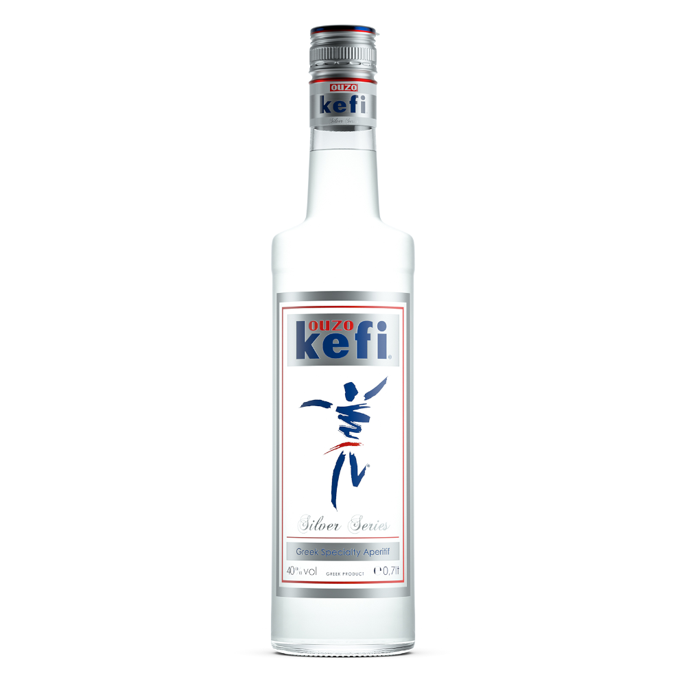 Ouzo Kefi Silver Series 37,5% 700 ml
