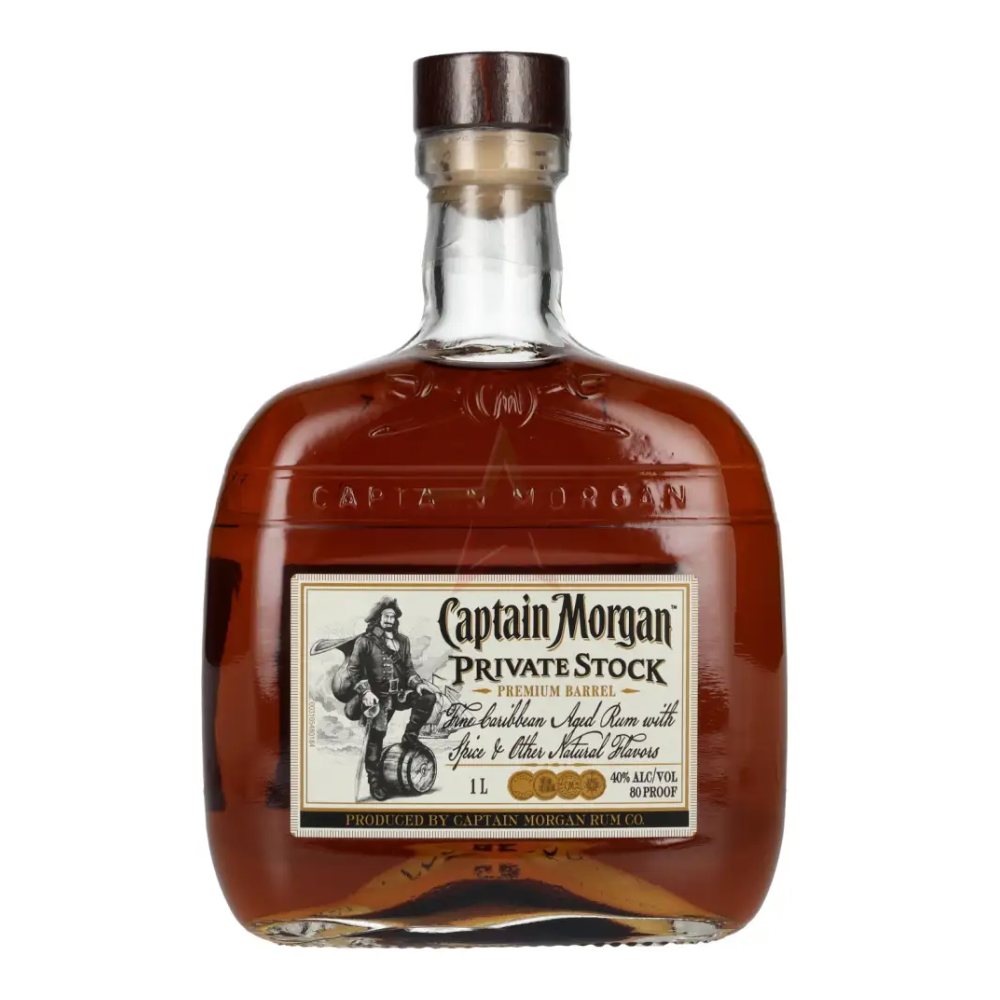 Rum Captain Morgan Private Stock 40% 1000 ml
