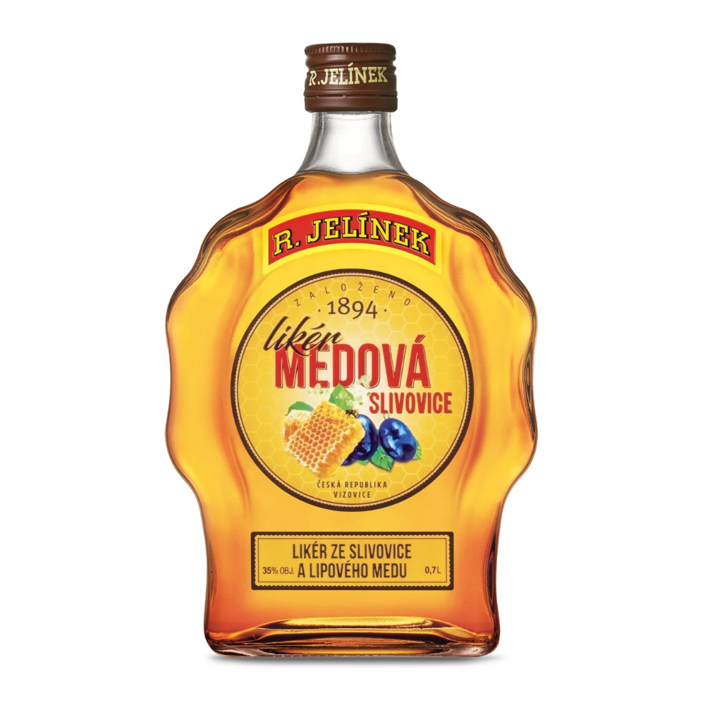 Likier Jelinek Elixir Medova Slivovice 35% 700 ml
