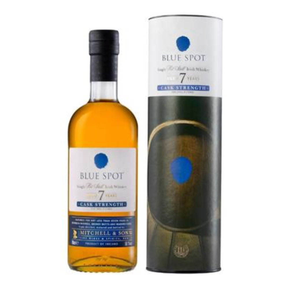 Whisky Blue Spot 7 YO 59,1% 700 ml karotnik