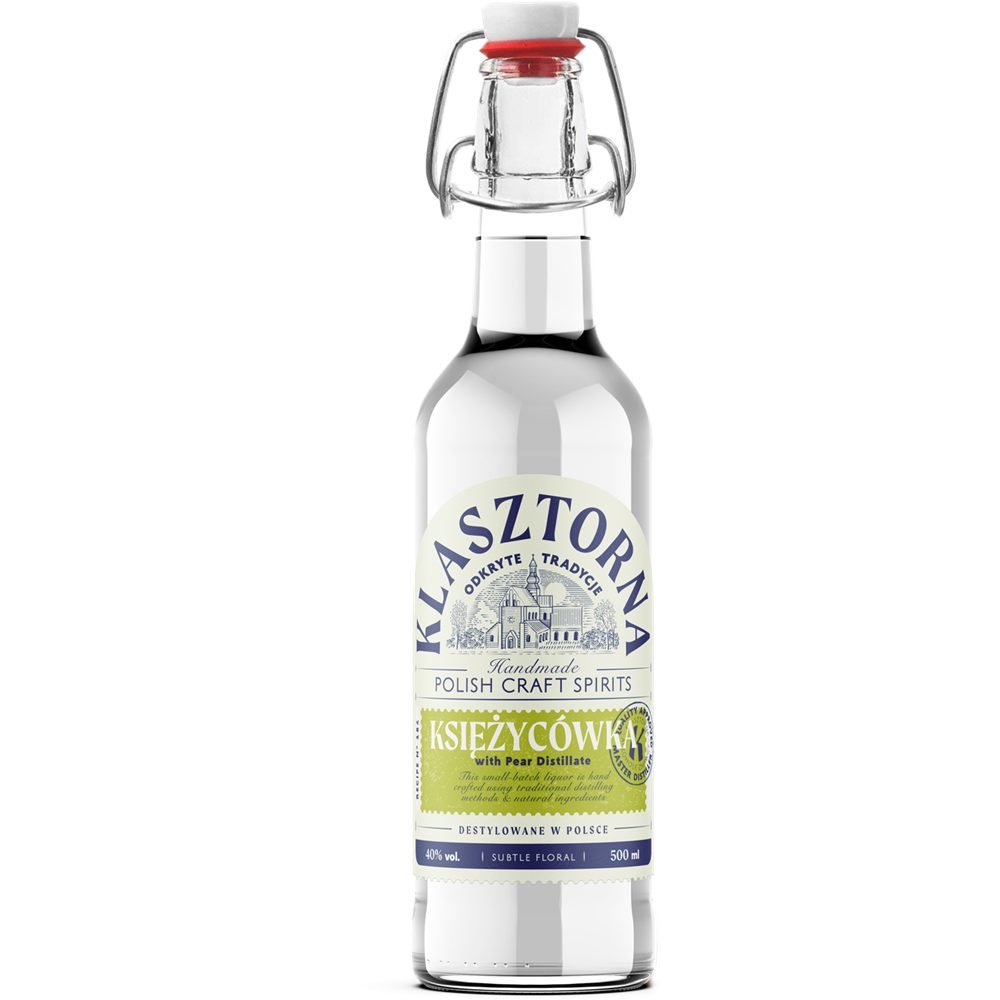 Wódka Klasztorna Księżycówka 40% 500 ml