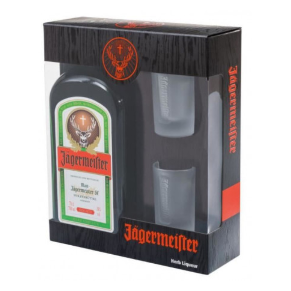 Likier Jagermeister 35% 700 ml + 2 Shooterss